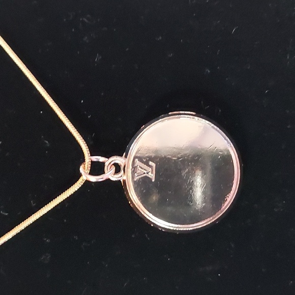 Luxurious Gold Medallion Necklace Upcycled #55 - Picture 2 of 2